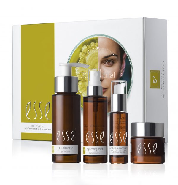 esse Skincare® Normal/Oily/Combination Skin Trial Travel Set ▷ Packs de prueba Probióticos